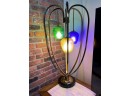 Stunning Large Tri Bulb MCM Lamp