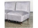 Sectional Sofa Or Settee Banquette - Newly Reupholstered, Retail Value $5K Plus