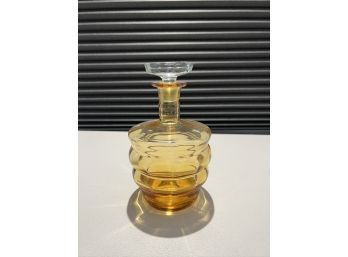 Vintage Glass Decanter Or Perfume Bottle