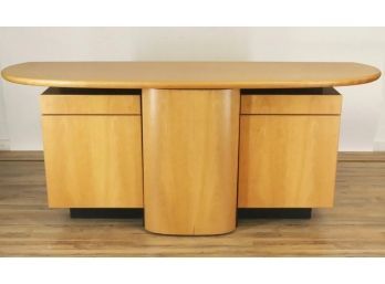 MCM Credenza Sideboard - See Pics - Very Unique And Stunning In Blond Maple