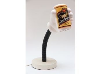 Miller Draft Beer Can Adjustable Table Lamp