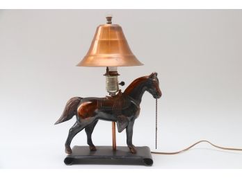 Vintage Horse Table Lamp