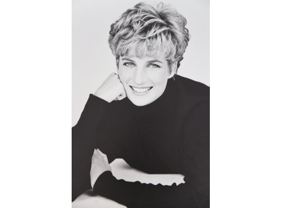 Diana Princess Of Wales London 1993 Silver Gelatin Photograph By Patrick Demarchelier