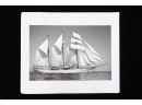 Sailing Yacht Baboon Silver Gelatin Photograph By Patrick Demarchelier