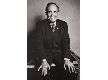 Rudy Giuliani Silver Gelatin Photograph By Patrick Demarchelier
