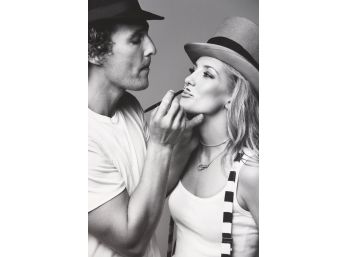 Kate Hudson And Matthew McConaughey Silver Gelatin Photograph By Patrick Demarchelier