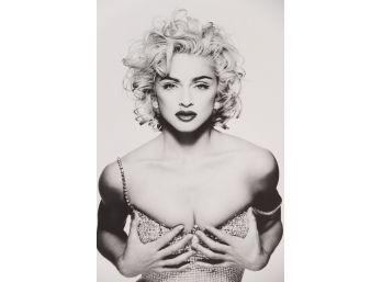 Madonna,1990 By Patrick Demarchelier Silver Gelatin