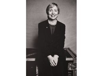 Hillary Clinton Silver Gelatin Photograph By Patrick Demarchelier