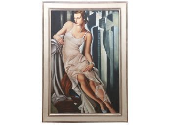 Tamara De Lempicka, Madame Allan Bott, Oil Painting Reproduction