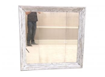 Antiqued Oversized Square Wall Mirror 48 X 48
