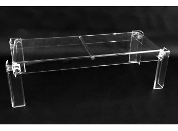 Lucite Coffee Table In The Style Of  Charles Hollis Johns