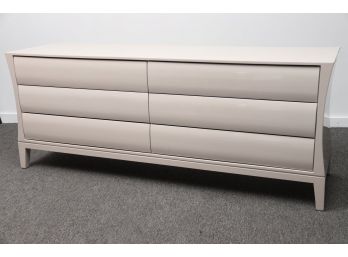 Custom Italian Lacquer 6 Drawer Dresser