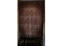 CAMBODIA - Handwoven Heavy Weave Ceremonial Wrap With Fantastic Fringe