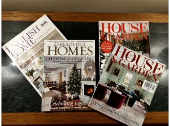Best Of The U.K. Holiday & House And Garden Issues