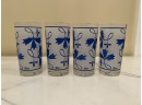 Set Of Four Vintage MCM Colony Cocktail Highball Glasses