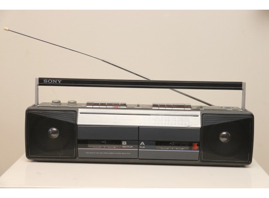 Sony Cassette Recorder Radio