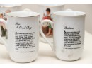 Norman Rockwell Mugs Set Of 8