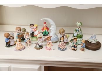 Collection Of Handpainted Children Figurines