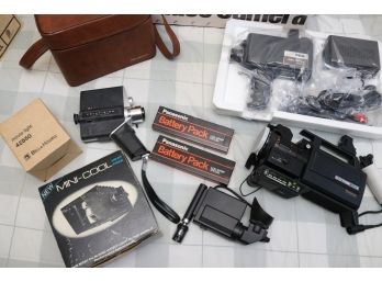 Vintage Video Cameras And Accesories
