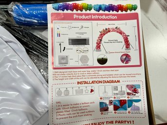 Brand New Balloon Kit!  Make Your Own Balloon Arch