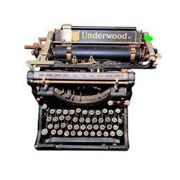 Antique Underwood  No. 5 Typewriter Circa 1920