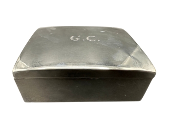 Vintage Sterling Silver Gorham Cigarette Box By Smith & Smith