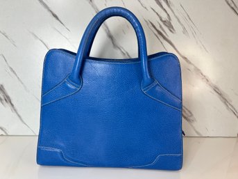 Cobalt Blue Tusk Handbag