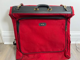 Incredible T Anthony Limited Edition Red Garment Bag Mint Condition