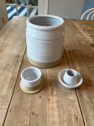 Collection Of Farmhouse Handmade Vermont  Pottery (3)