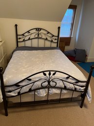Iron Flower Double Bed