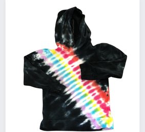 FLOWERS BY ZOE Girls Tie Dye Long Sleeve Hoodie