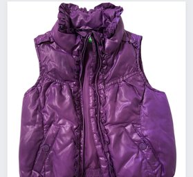 BENETTON Purple Vest Puffer