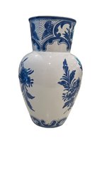 Tiffany And Co. Delft Blue And White Vase