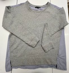 Banana Republic Pinstripe Sweatshirt