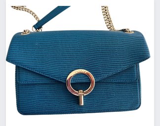 Sandro Cobalt Blue Crossbody YZA Bag