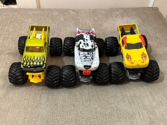 Monster Mash Heaven! All 3: Titan, Mutt, El Toro Monster Trucks!