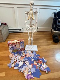 Silly Science! Awesome Melissa And Doug Puzzle And Axis Skeleton