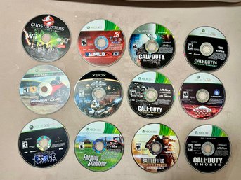 12 MORE XBOX 360 Games! (AS SHOWN)