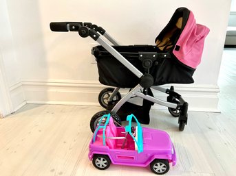 Adorable Doll Stroller AND Barbie Jeep!!! MUST HAVE!!!