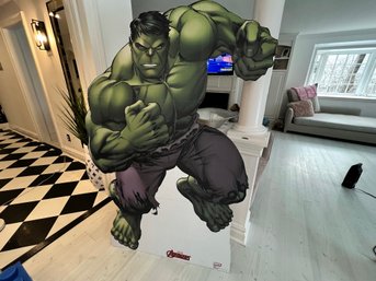 Avengers LIFE SIZE STANDUP HULK Cardboard Cutout MUST HAVE!