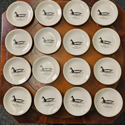 Vintage American Bird Decoys Collectible Mini Porcelain Plates  #70