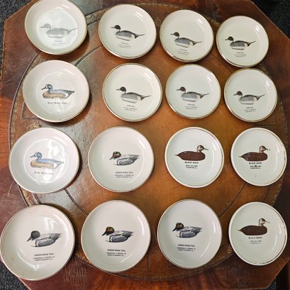 Vintage American Bird Decoys Collectible Mini Porcelain Plates  #79