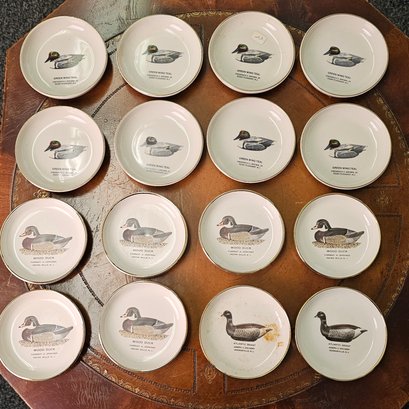 Vintage American Bird Decoys Collectible Mini Porcelain Plates  #82