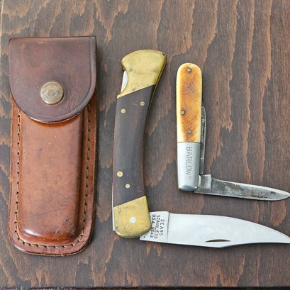 Lot Of 2 Vintage Pocket Knives #56