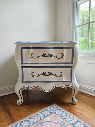 Stunning White Fine Furniture Two Drawer Nightstand #42