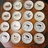 Vintage American Bird Decoys Collectible Mini Porcelain Plates  #81