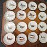 Vintage American Bird Decoys Collectible Mini Porcelain Plates  #86