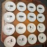 Vintage American Bird Decoys Collectible Mini Porcelain Plates  #89