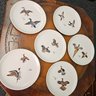 Lot Of 6 Vintage American Bird Decoys Collectible Plates  #91
