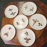 Lot Of 6 Vintage American Bird Decoys Collectible Plates  #91
